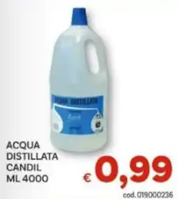 Vivo Supermercati Acqua distillata Candil offerta