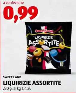 ALDI Sweet Land Liquirizie Assortite offerta