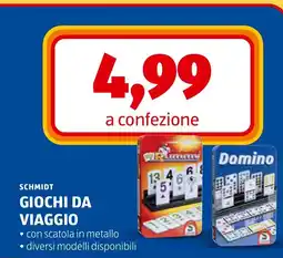 ALDI Schmidt giochi da viaggio offerta