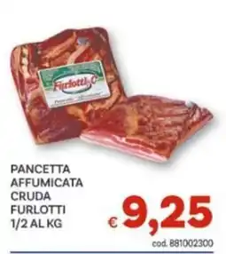 Vivo Supermercati Pancetta affumicata cruda Furlotti offerta