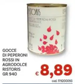 Vivo Supermercati Gocce di peperoni rossi in agrodolce Ristoris offerta