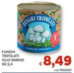 Vivo Supermercati Funghi trifolati olio simens offerta