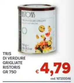 Vivo Supermercati Tris di verdure grigliate Ristoris offerta