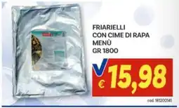 Vivo Supermercati Friarielli con cime di rapa menù offerta