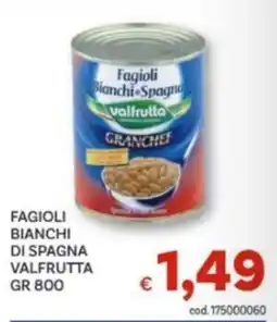 Vivo Supermercati Fagioli bianchi di spagna valfrutta offerta