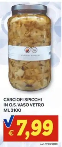 Vivo Supermercati Carciofi spicchi offerta