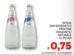Vivo Supermercati Acqua San Benedetto Prestige offerta