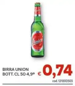 Vivo Supermercati Birra Union offerta