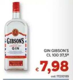 Vivo Supermercati Gin Gibson's offerta