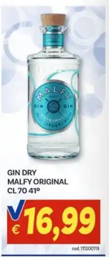Vivo Supermercati Gin Dry Malfy Original offerta