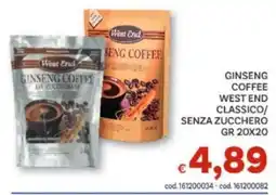 Vivo Supermercati Ginseng Coffee West End offerta