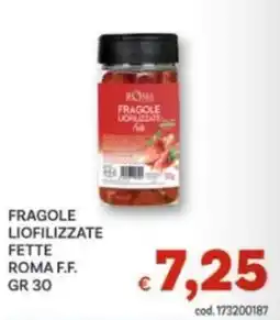 Vivo Supermercati Fragole liofilizzate fette roma f.f. offerta