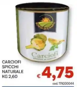 Vivo Supermercati Bontà di Campo Carciofi spicchi al naturale offerta
