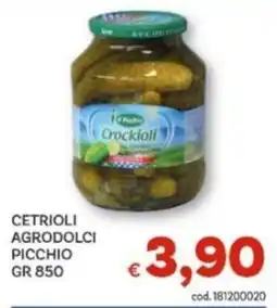 Vivo Supermercati Crockioli cetrioli agrodolci picchio offerta