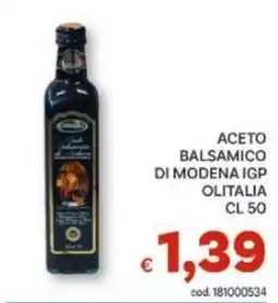 Vivo Supermercati Aceto balsamico di Modena IGP Olitalia offerta