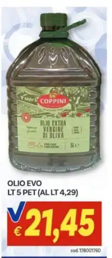 Vivo Supermercati Olio extra vergine di oliva Coppini offerta