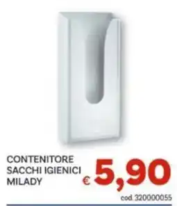 Vivo Supermercati Contenitore sacchi igienici Milady offerta