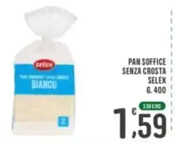 La Mimosa Supermercati Pan soffice senza crosta Selex offerta