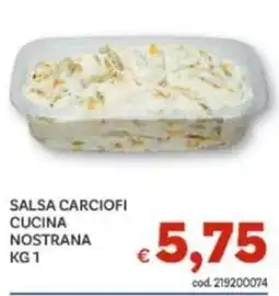 Vivo Supermercati Salsa carciofi cucina nostrana offerta