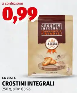 ALDI Crostini integrali La Cesta offerta