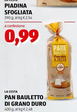 ALDI Piadina Sfogliata La Cesta offerta