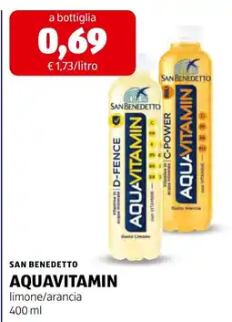 ALDI San Benedetto Aquavitamin offerta