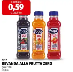 ALDI Bevanda alla frutta zero Yoga offerta