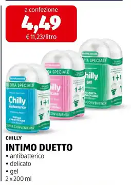 ALDI Chilly Intimo Duetto offerta