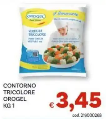 Vivo Supermercati Contorno tricolore Orogel offerta