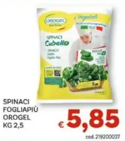 Vivo Supermercati Spinaci Fogliapiù Orogel offerta