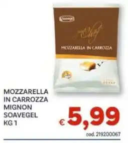 Vivo Supermercati Mozzarella in carrozza mignon soavegel offerta