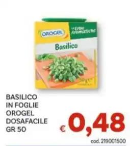 Vivo Supermercati Basilico Orogel offerta