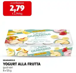 ALDI Yogurt alla frutta Granarolo offerta