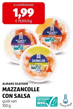 ALDI Almare Seafood Mazzancolle con salsa offerta