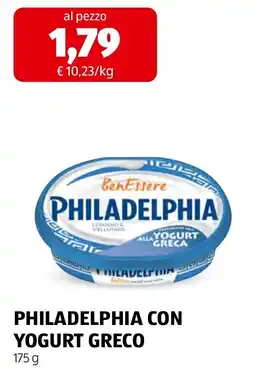 ALDI Philadelphia con yogurt greco offerta