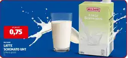 ALDI Milsani Latte Sremato UHT offerta