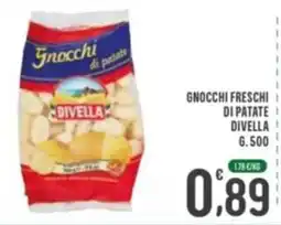 La Mimosa Supermercati Gnocchi freschi di patate Divella offerta
