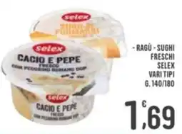 La Mimosa Supermercati Cacio e pepe Selex offerta