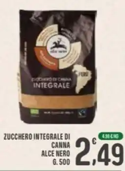 La Mimosa Supermercati Zucchero integrale di canna Alce Nero offerta