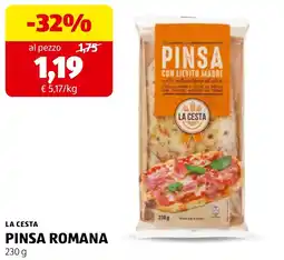ALDI Pinsa Romana La Cesta offerta