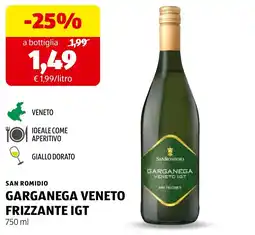 ALDI San Romidio Garganega Veneto Frizzante IGT offerta