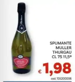 Vivo Supermercati Spumante Muller Thurgau offerta