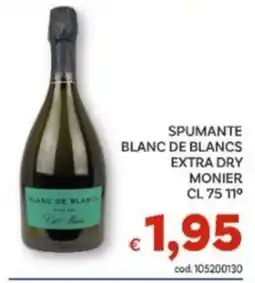 Vivo Supermercati Spumante blanc de blancs extra dry monier offerta