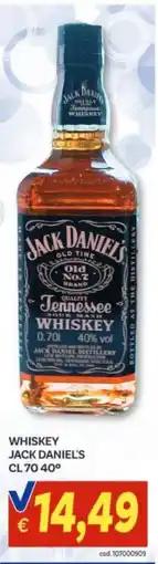 Vivo Supermercati Whiskey Jack Daniel's offerta