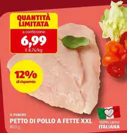 ALDI Il podere petto di pollo a fette xxl offerta