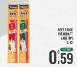 La Mimosa Supermercati Beef Stick Vitakraft offerta