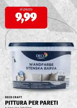 ALDI Deco Craft Pittura per pareti offerta