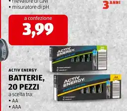 ALDI Activ Energy batterie offerta