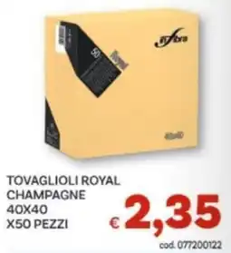 Vivo Supermercati Tovaglioli Royal Champagne offerta
