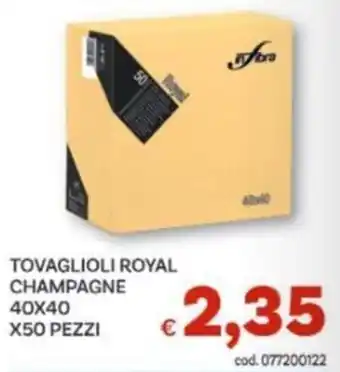 Vivo Supermercati Tovaglioli Royal Champagne offerta